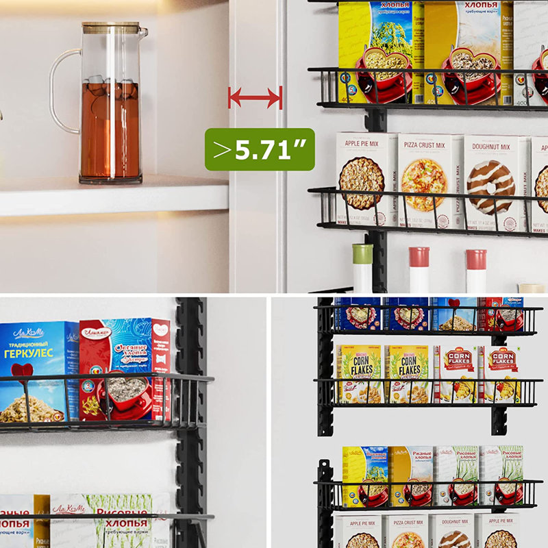 Prep &amp; Savour Over the Door Spice Rack | Wayfair